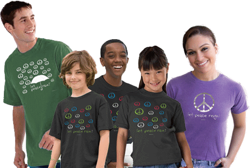 Let Peace Rain - Peace T shirts