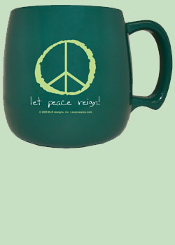 Let Peace Reign Ceramic Mug